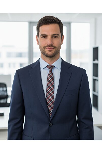 1001 Kravat Bordo Renkli Ekose Desenli 7 Cm Genişliğinde Ince Kravat