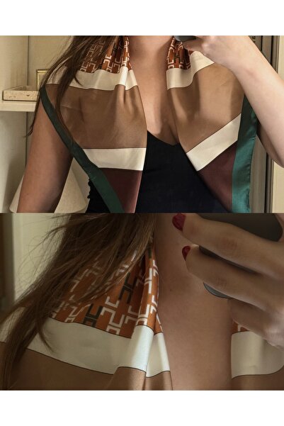 Muse Sister وشاح ساتان 70×70