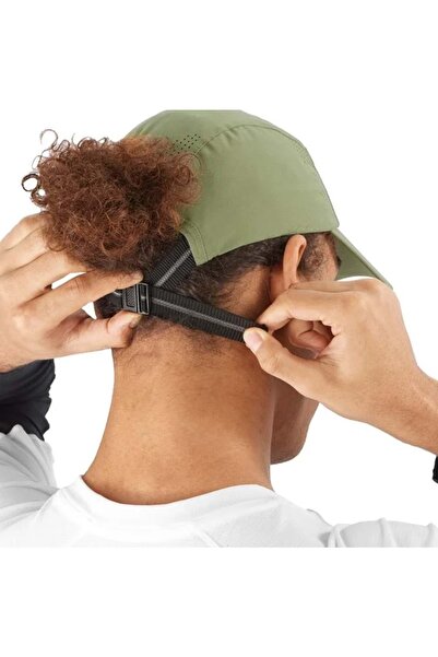 Salomon Unisex Haki Şapka