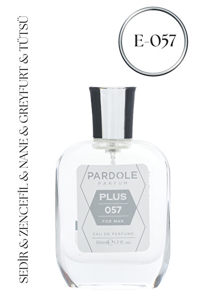 PARDOLE E-057 Odunsu Baharatlı Favoris Erkek Parfüm - 50 ml - Sedir Ağacı, Ze...