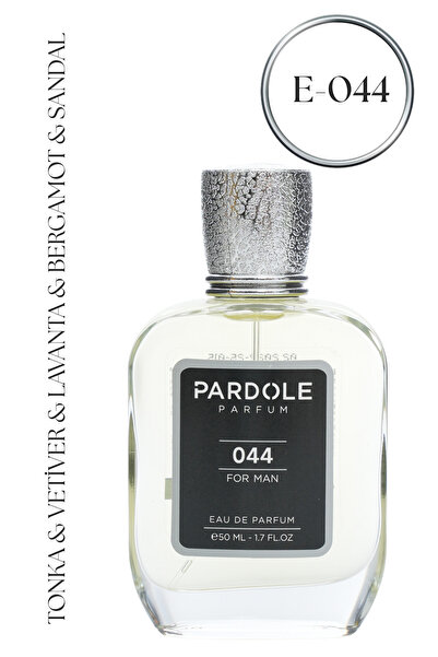 PARDOLE E-044 Ferah Oriental Odunsu Favoris Erkek Parfüm - 50 ml - Tonka, Vet...