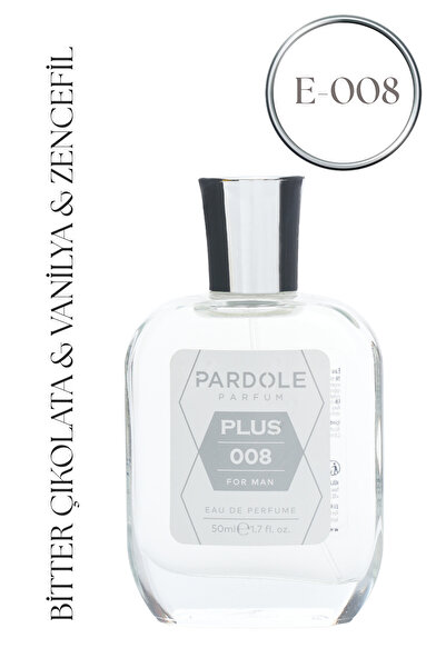 PARDOLE E-008 Tatlı, Baharatlı Favoris Erkek Parfum-50 ml - Bitter Çikolata ,...