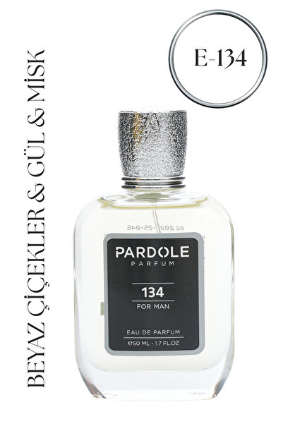 PARDOLE E-134 Oriental Floral Favoris Erkek Parfüm - 50 ml - Beyaz Çiçekler, ...