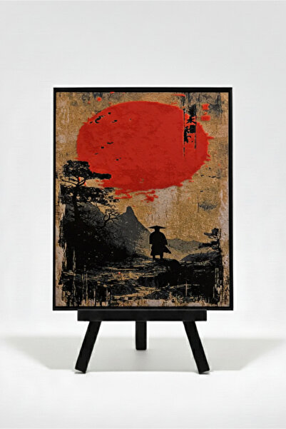 Forge Triverse Lone Samurai Kabartmalı Tablo