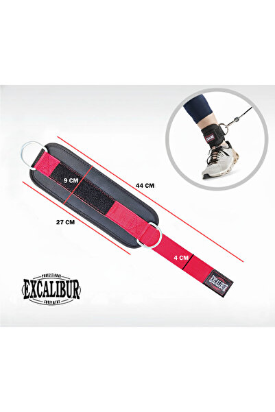 Excalibur Ergo Hand - Wrist Strap Red - Pair
