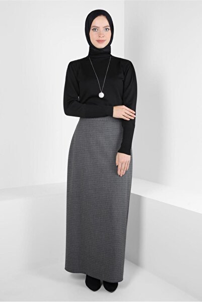 Alvina KARE DESENLİ ETEK 60519