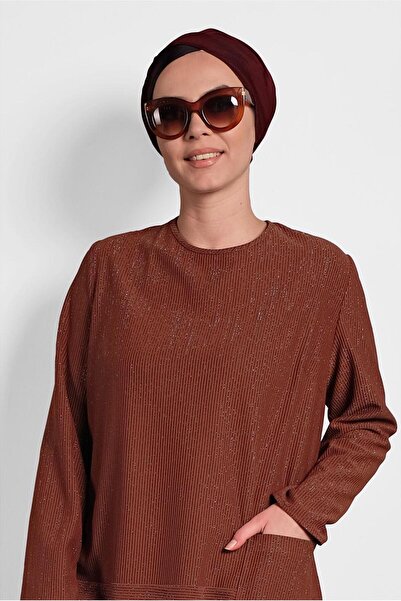 Alvina 20006 Μοντέλο κοτλέ Ασημί τουνίκ