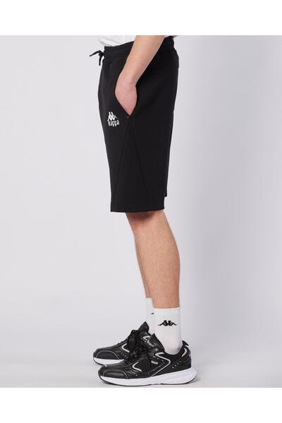 Kappa Fabio Short Erkek Siyah Regular Fit Şort