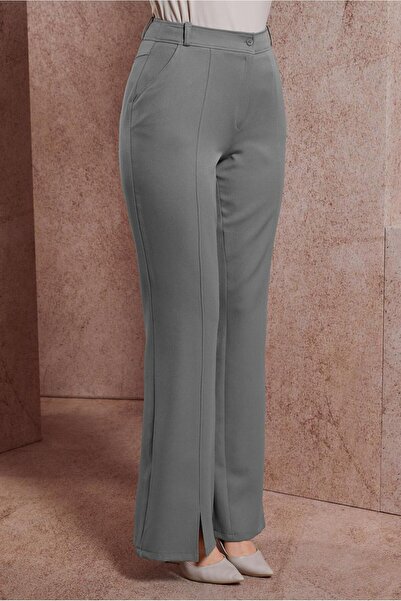 Alvina SLIP DETAILED TROUSERS 70706