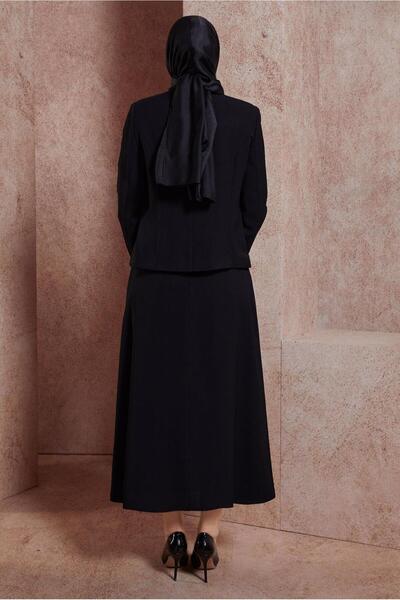 Alvina 30428 Model Buttoned Skirt Suit