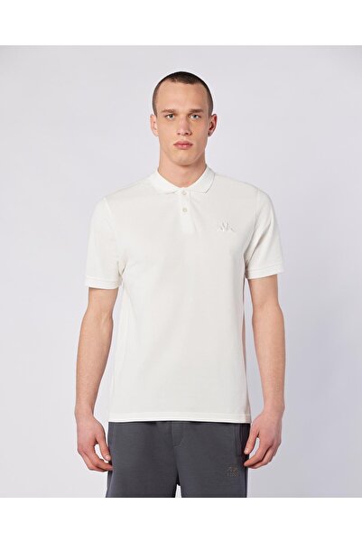Kappa Authentic Ferior Erkek Beyaz Regular Fit Polo Yaka Tişört