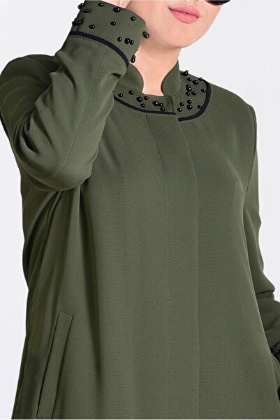 Alvina Pearl Detailed Sleeve and Collar Parade 1290