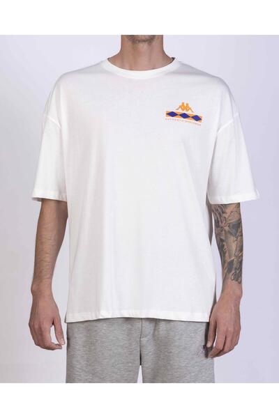 Kappa Authentic Coledy Men's White Regular Fit T-Shirt