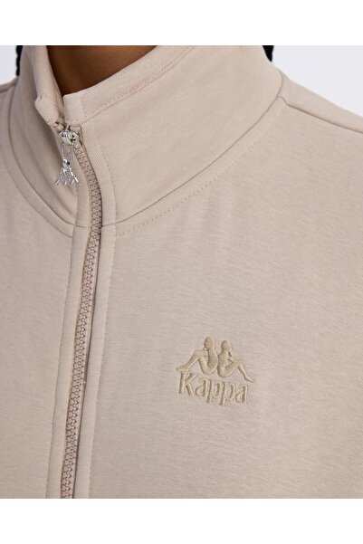 Kappa Αυθεντικό γυναικείο φλις Nell σε μπεζ χρώμα με κανονική εφαρμογή