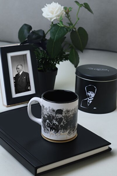 Keramika Atatürk Istiklal Anthem Mug - Special Tin, 10 Cm