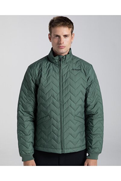 Kappa Logo 365 Syman Erkek Yeşil Regular Fit Mont