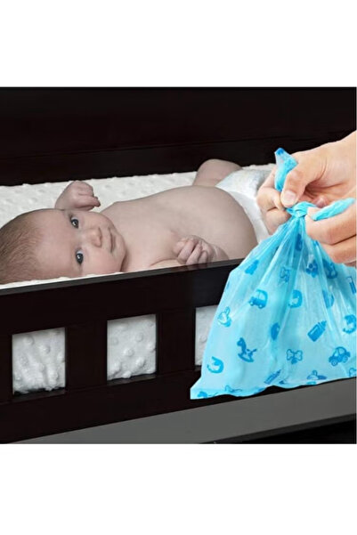 Generic 180 Count Disposable Scented Diaper Bag Refills, Biodegradable Baby Diaper Bag,