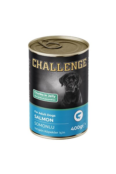 Challenge Somonlu Yetişkin Köpek Konservesi 400 Gr