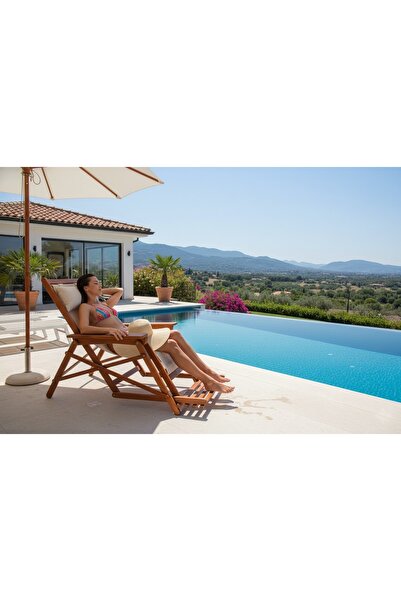 Dizaynhome Ahşap Şerzlonk 50*100