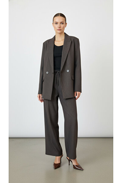 Co Kadın Alt Üst İkili Takım Çizgi Desenli