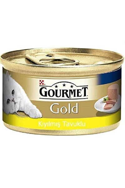 Gold Kıyılmış Tavuklu Yetişkin Kedi Konservesi 85 gr