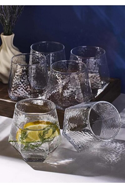 Perotti Harris Cam Bardak Seti - Meşrubat Bardağı Takımı 320ml