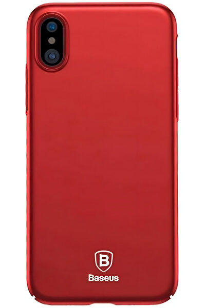 Fibaks İphone X Xs Uyumlu Sert Ultra İnce Mat Kılıf Kapak