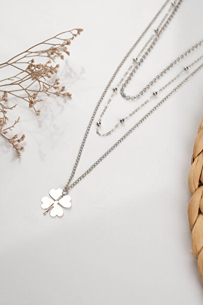 Jack Ferrero KADIN ÇELİK RENK ATMAZ KOLYE