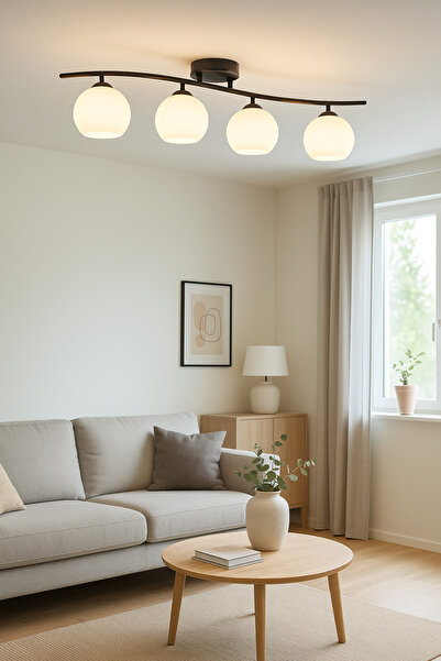 Modavize Maça Modern Tasarım - Salon Yatak Odası Mutfak Yemek Masası Siyah Re...