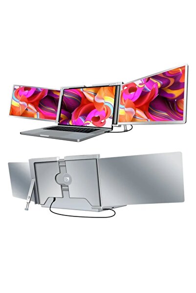 Trimonitör 14” Taşınabilir Ikili Monitör