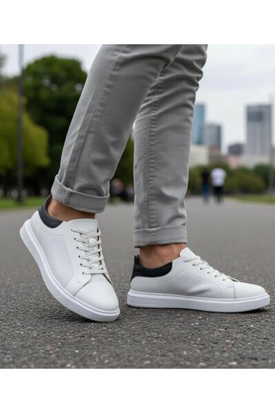 Dropland Справжня шкіра Чоловічі повсякденні білі черевики Ортопедичні Легкі Зручні Міцні 8718