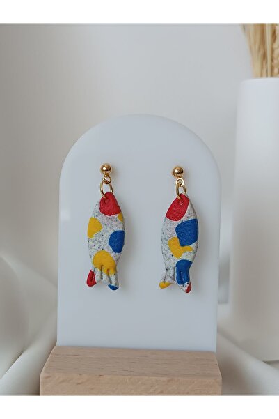 La fee aksesuar BALIK KÜPE- EL YAPIMI ALTIN KAPLAMA APARAT POLİMER KİL KÜPE