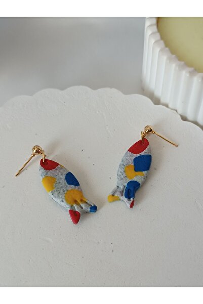 La fee aksesuar BALIK KÜPE- EL YAPIMI ALTIN KAPLAMA APARAT POLİMER KİL KÜPE