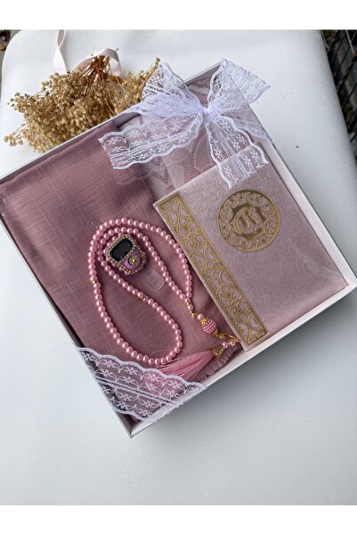 lifestyling Çeyizlik, Hediyelik, Gelin Bohça Seti, Yasin, Tesbih, Zikir Matik,seccade Seti , Seccade, Hediye