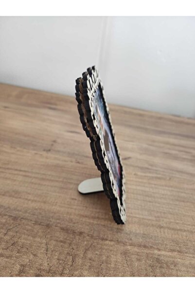 Miracix Wooden Photo Frame (Photo Included) 7X10 cm Decorative, Tabletop Frame