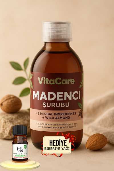 VitaCare Madenci Şurubu – 150 Ml Bitkisel Enerji ve Bağışıklık Desteği