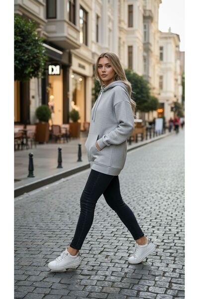 trendlina Sweatshirt Oversize Hooded