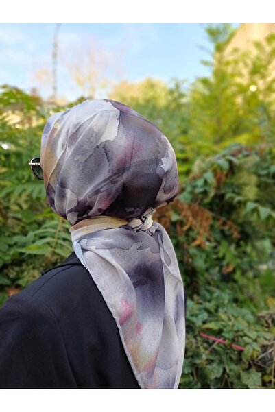 SK Scarfs Keten Doğal Kumaş Eşarp