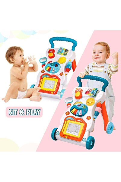 robokids Aktiviteli İlk Adım Arabası - Yürüme Yardımcısı