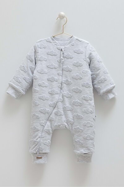 Caramell Cute Dreams Cloud Detailled Sleeping Bag - Tog 2.5 Gray