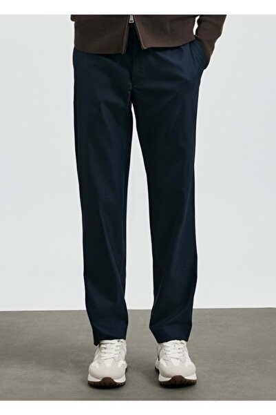 Kids Club Shoes Lufian 112190334 Amber Smart Чоловічі брюки-чіно Slim Fit Чоловічі брюки СИНІЙ