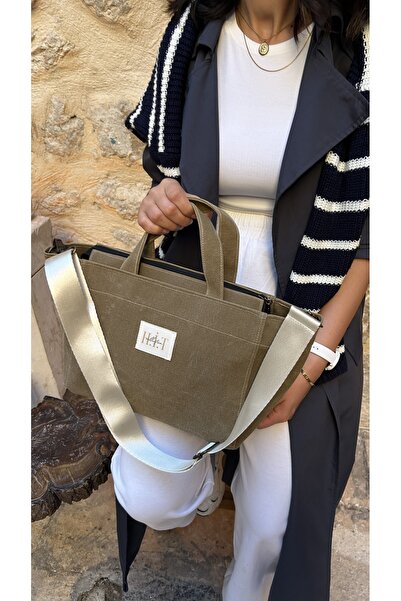 HİT Collection Fermuarlı Mumlu Kanvas