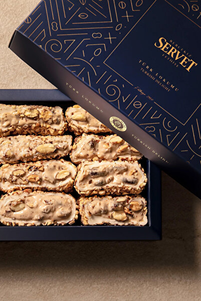 BERCEKIZ SERVET ŞEKERLEME حلوى اللقم الكريمية باللوز 500 جرام