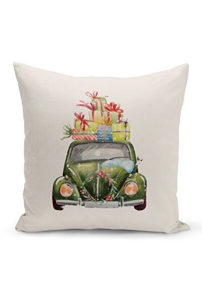 Bertille Home غطاء وسادة مطبوع رقميًا مزدوج الجوانب من سلسلة رأس السنة الجديد...