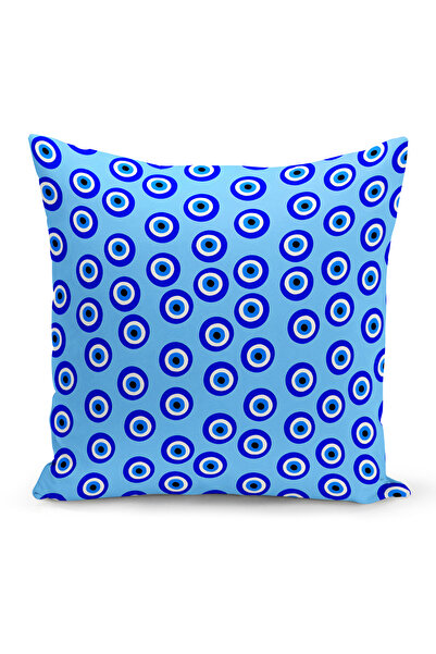 Bertille Home Двосторонній чохол на подушку з цифровим друком серії Evil Eye Evil Eye Cushion Cover