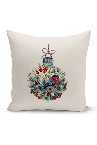Bertille Home غطاء وسادة مطبوع رقميًا مزدوج الجوانب من سلسلة رأس السنة الجديد...