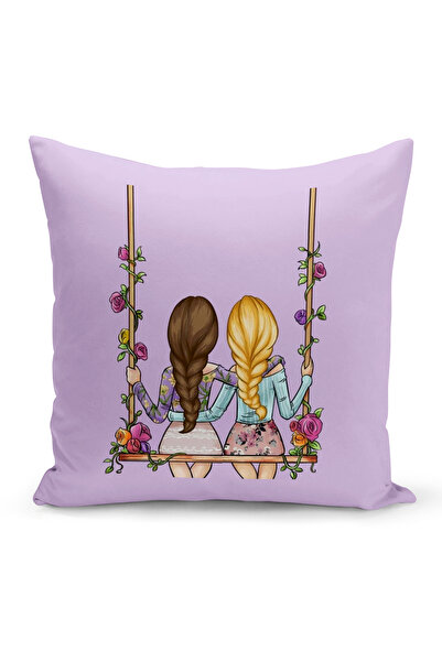 Bertille Home Child Baby Series Double-Sided Digital Printed Throw Pillow Cas...