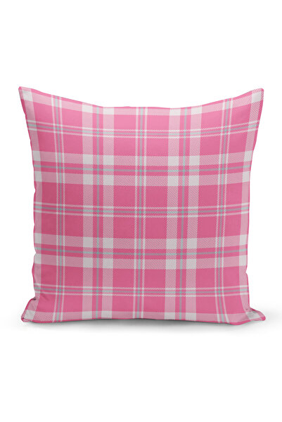 Bertille Home New Year's Plaid Series - Double Sided Digital Printed Throw Pillow Cover (Noel Christmas Pillow Cover)