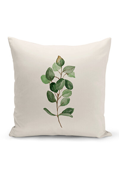 Bertille Home Flower Serisi Çift Tarafı Dijital Baskılı Kırlent Kılıfı (Cushi...