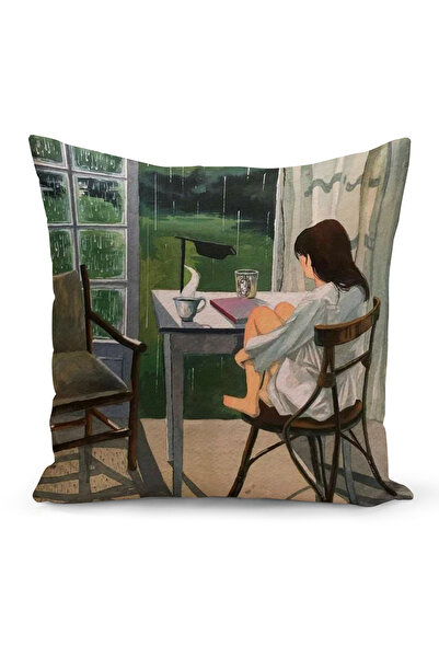 Bertille Home Bohemian Series Double Sided Digital Printed Throw Pillow Case (Bohemian Cushion Cover)